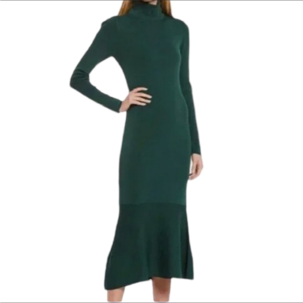 Antonio Melani Amhurst Rib knit Turtleneck midi/maxi Dress